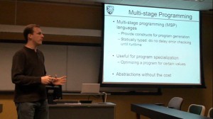 Multi-stage Programming