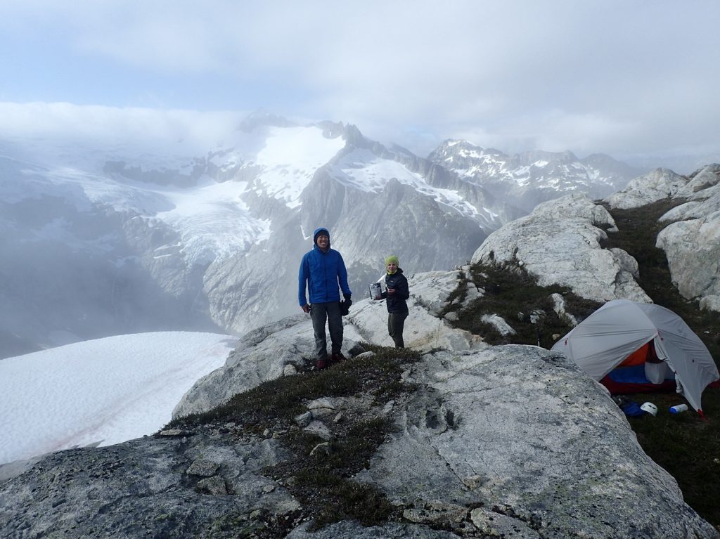 At our camp site near Point 7252.