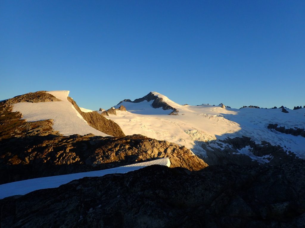 Eldorado Peak in full morning glory.