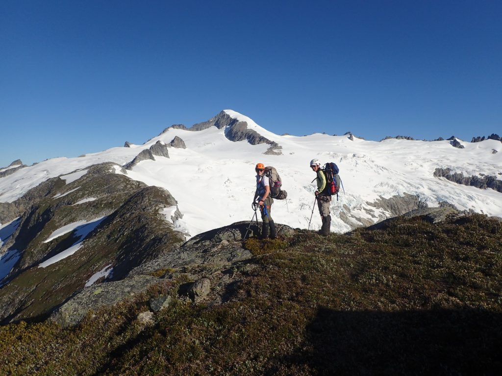 Left camp at 7 AM to head towards the Inspiration Glacier.