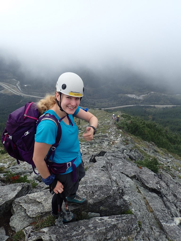 On top of Putrid Pete's Peak.