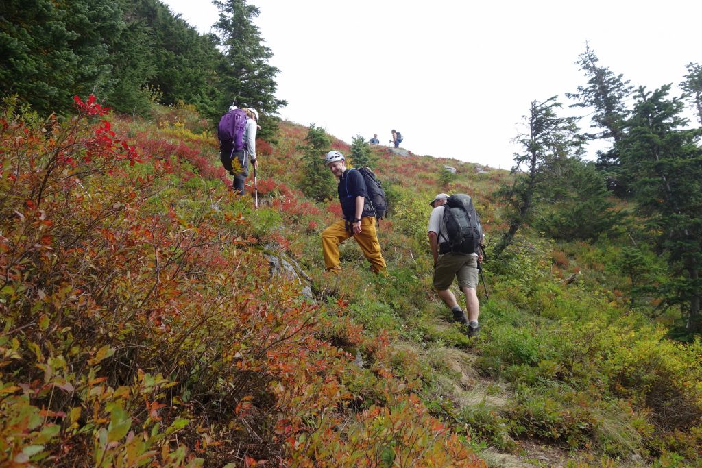 On the Mount Defiance trail