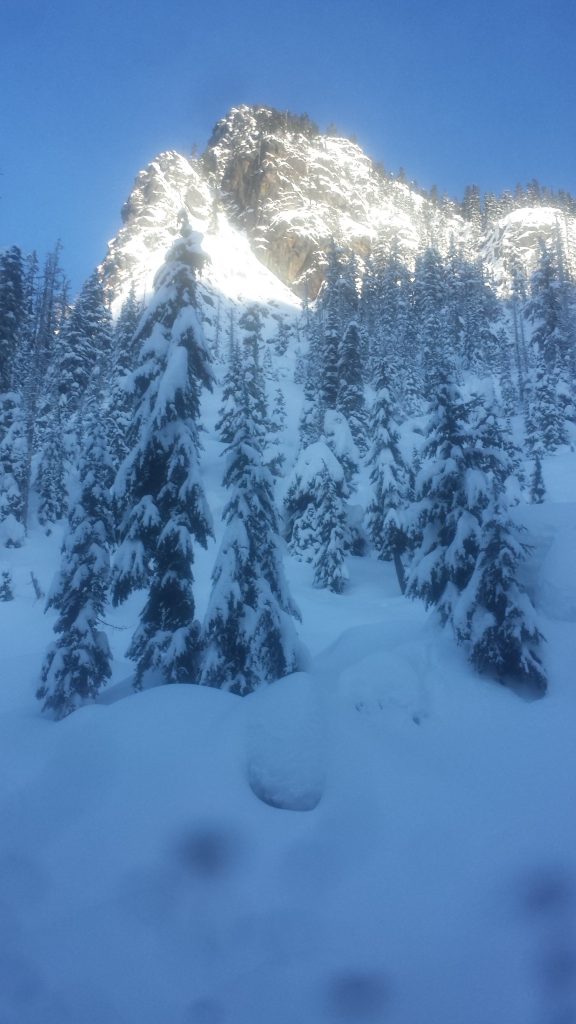 Guye Peak from below.