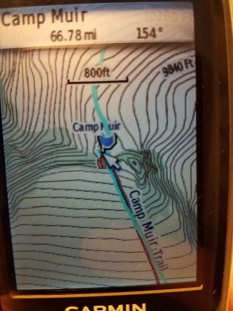 Topographic map on GPSMAP 64st